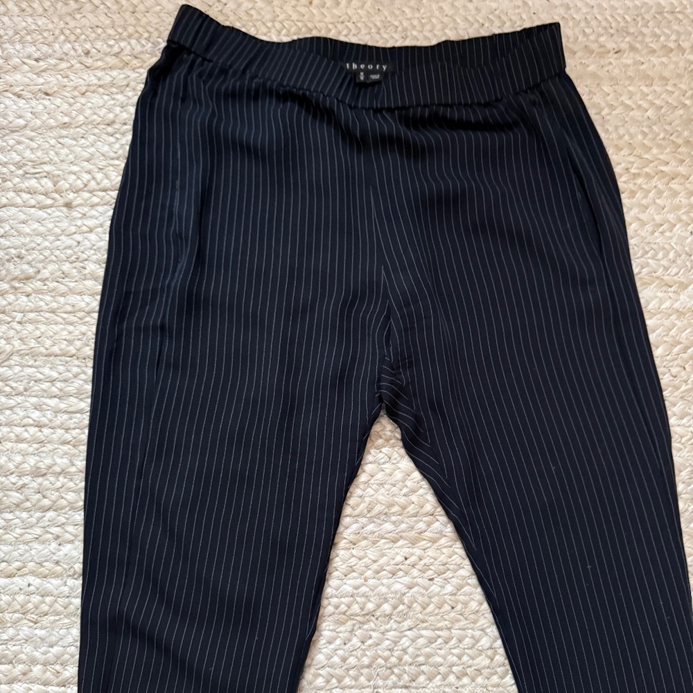 98% Silk Theory Pants Trousers Sz M RP: $650